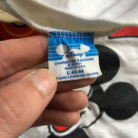 Vintage Mickey Mouse Tee Shirt - Picture 4 of 5